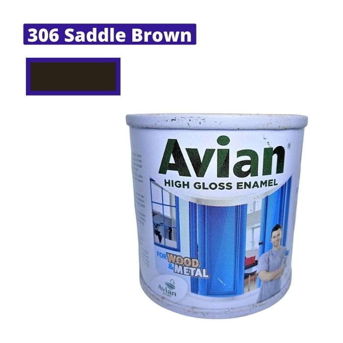 Jual Cat Kayu Dan Besi Avian Saddle Brown Liter