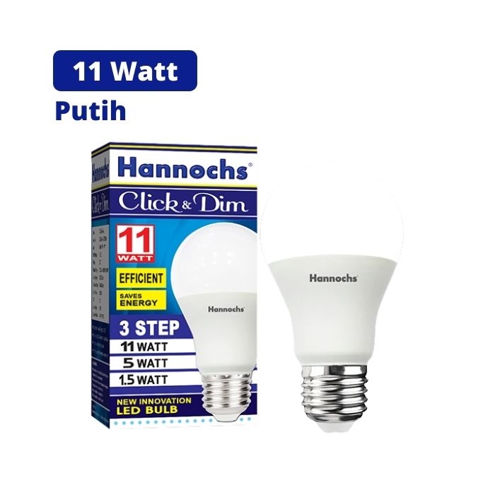 Jual Lampu Led Hannochs Click Dan Dim Watt Saudara Com